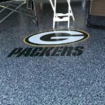 Sports Logo in Decorative Floor